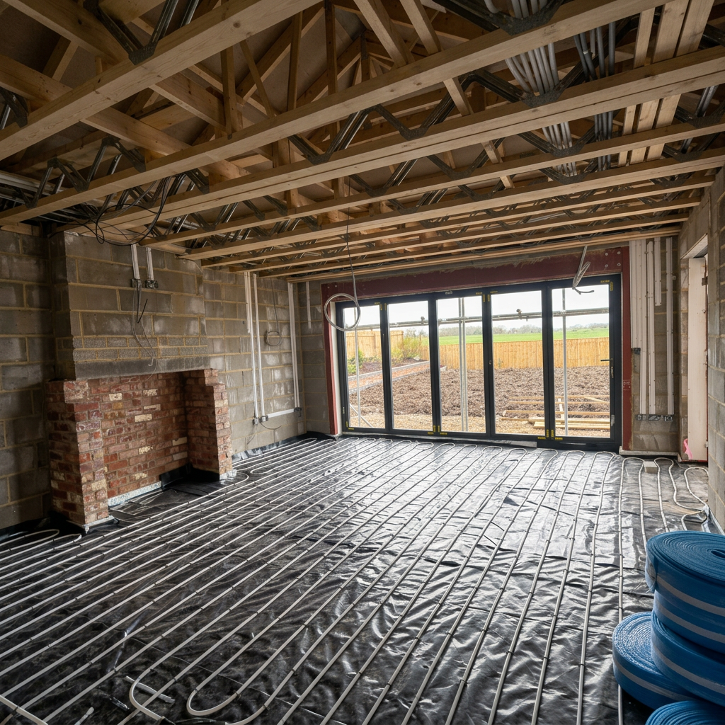 Underfloor Heating by Greencore Solutions, Darlington